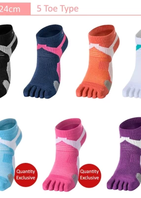 metax-socks-king-casual-ankle-5-toe-ladies